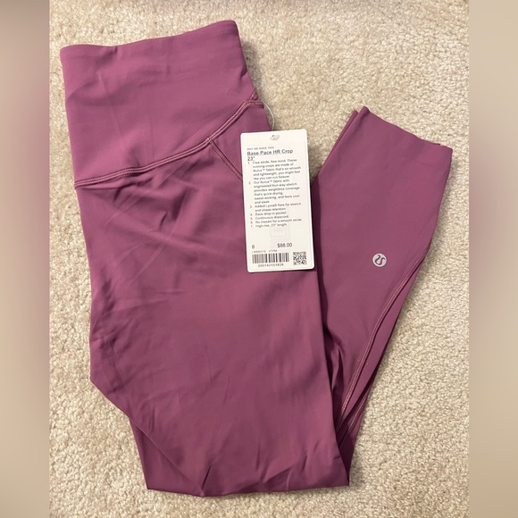 Lululemon Base Pace HR Crop 23” - Picture 2 of 3
